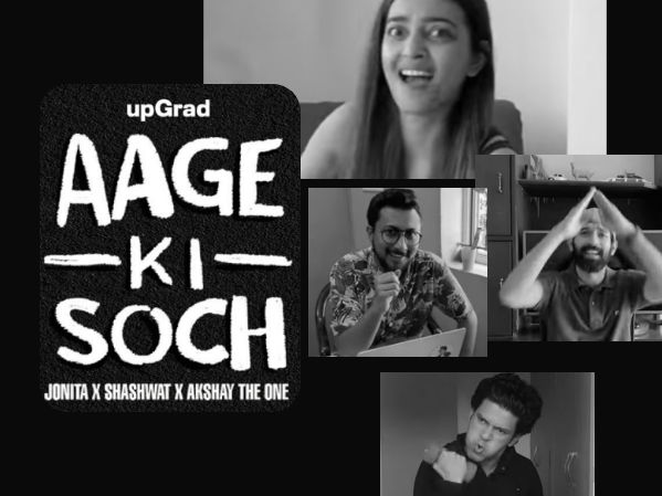upGrad & Big Bang Music encourage India to be productive with #AageKiSoch